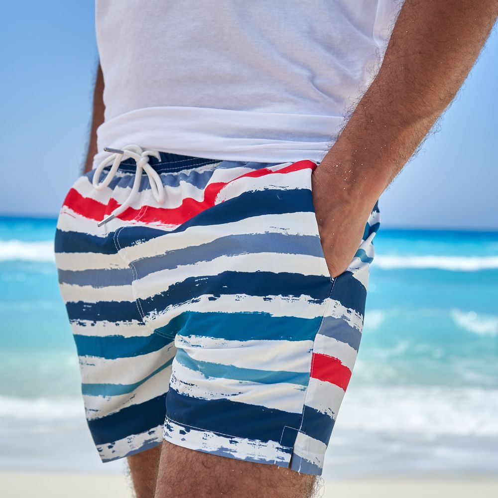 Men summer swimwear Stripes Snuggs Egypt