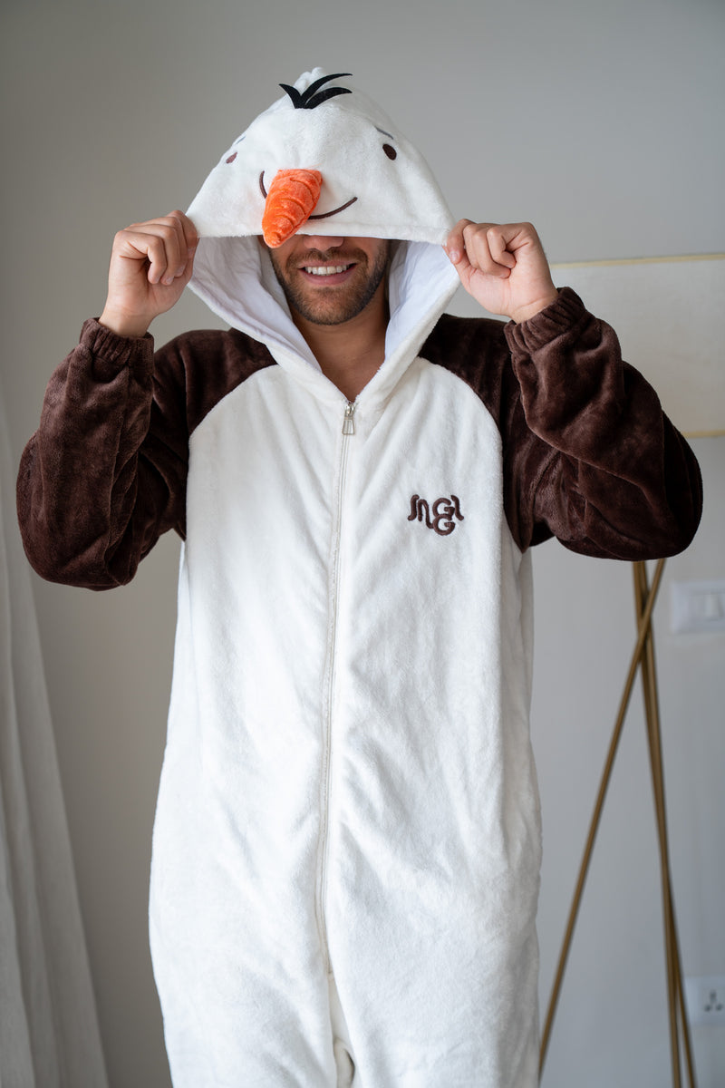 Snuggs Blanket Animal Onesie Snowman – Snuggs Egypt
