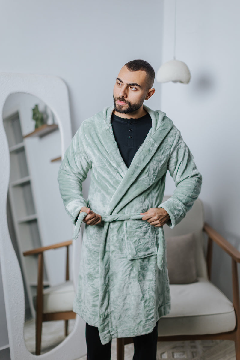 Snuggs Blanket Robe Pistachio – Snuggs Egypt