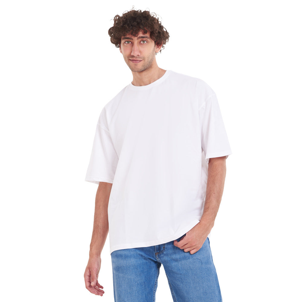 Oversized T-shirt White – Snuggs Egypt