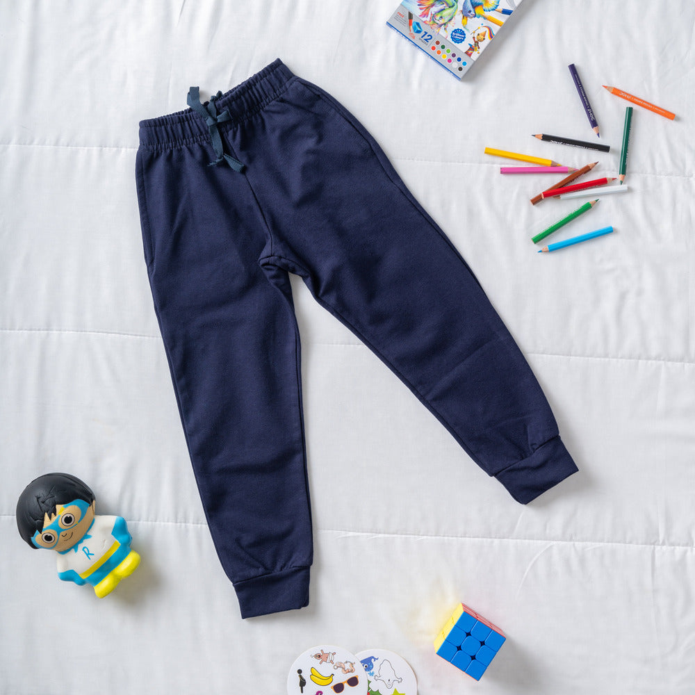 Kids summer Dark blue Pants – Snuggs Egypt