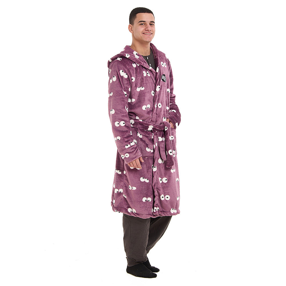 Snuggs Blanket Robe Mauve Eyes – Snuggs Egypt