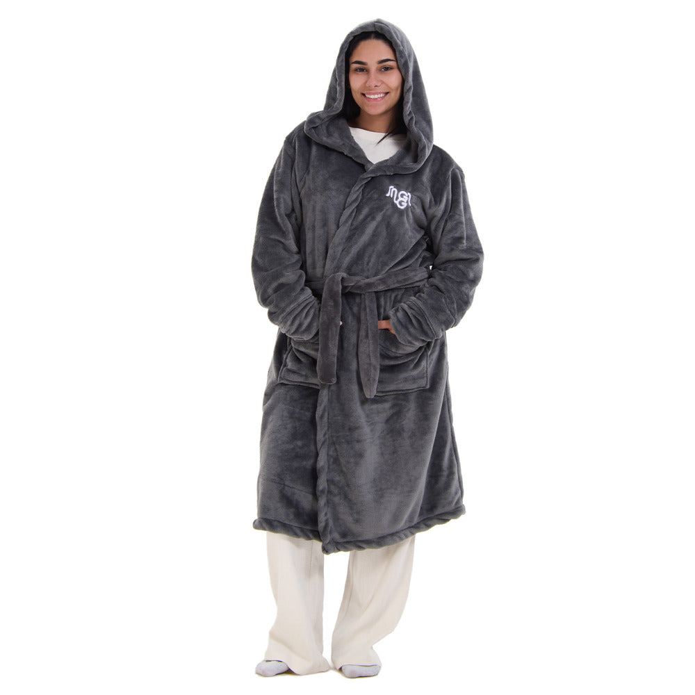 Snuggz Robe Snuggs Blanket Robe Dark Grey – Snuggs Egypt