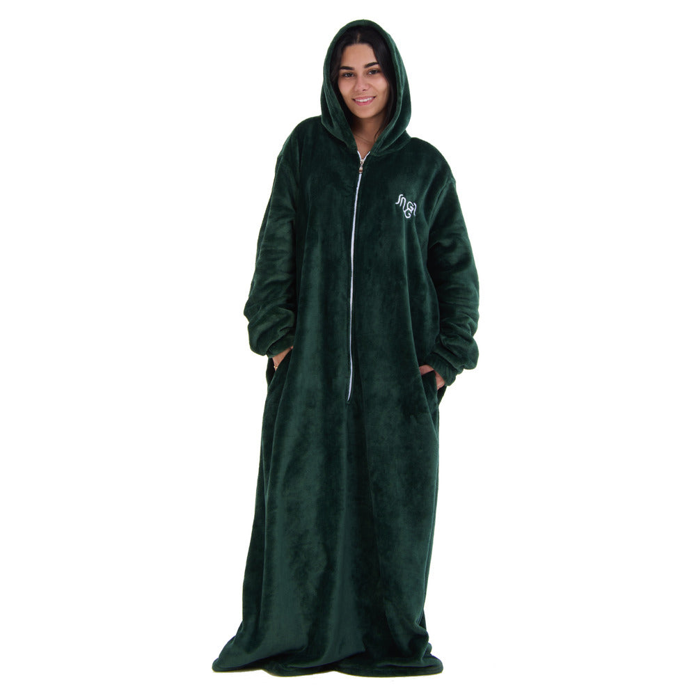 Snuggs Monk Teal blanket with sleeves in Egypt – Snuggs Egypt