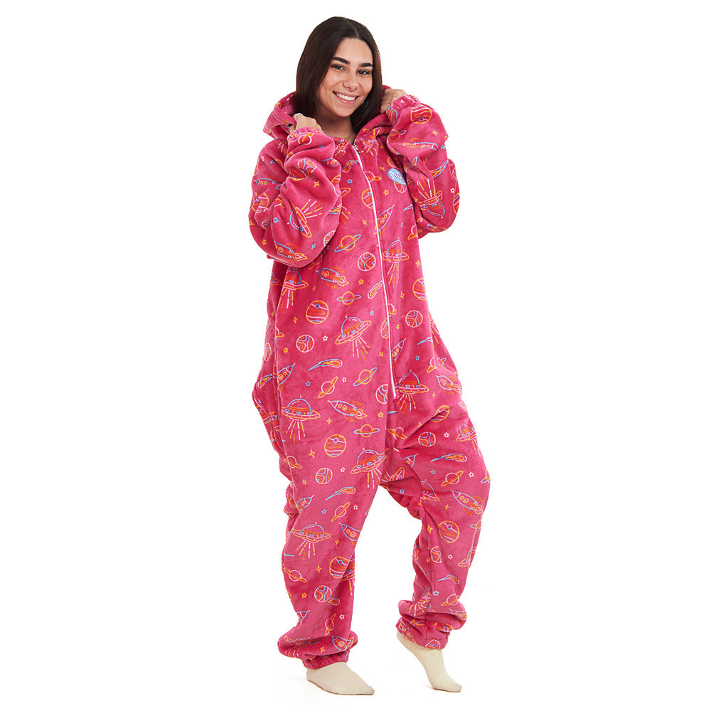 Snuggs Blanket Onesie Fuchsia Space – Snuggs Egypt