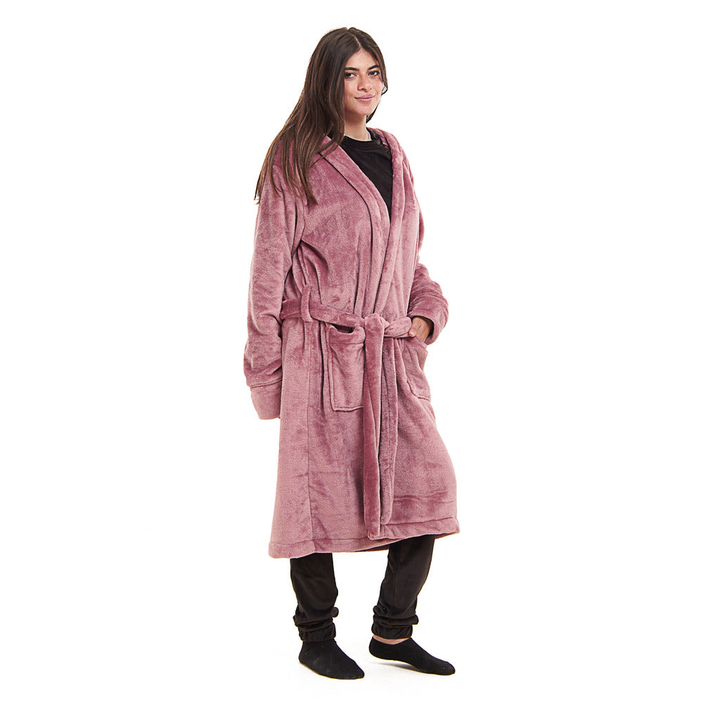 Snug Robe Snuggs Blanket Robe Dark Cashmere – Snuggs Egypt